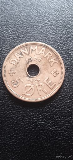 Дания 5 эре 1927 г.