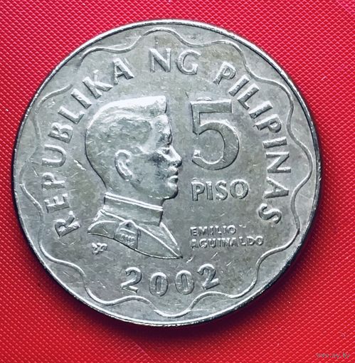17-19 Филиппины, 5 писо 2002 г.