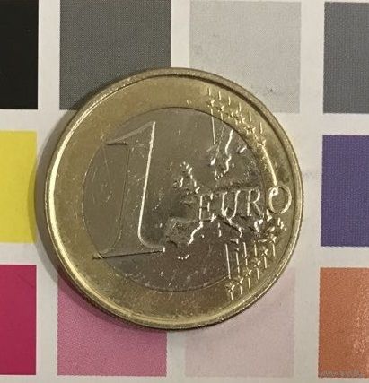 Люксембург 1 евро 2019 лев