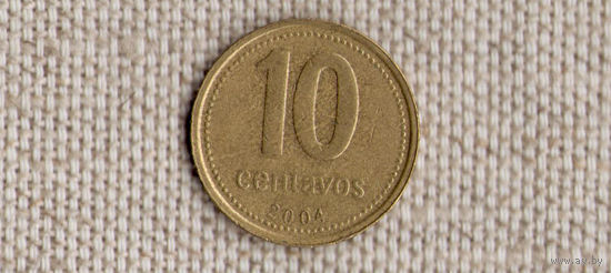 Аргентина 10 сентаво 2004