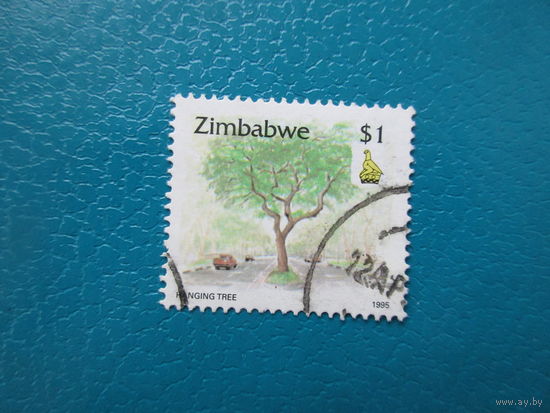 Зимбабве 1995 г. Мi-324. Дерево.