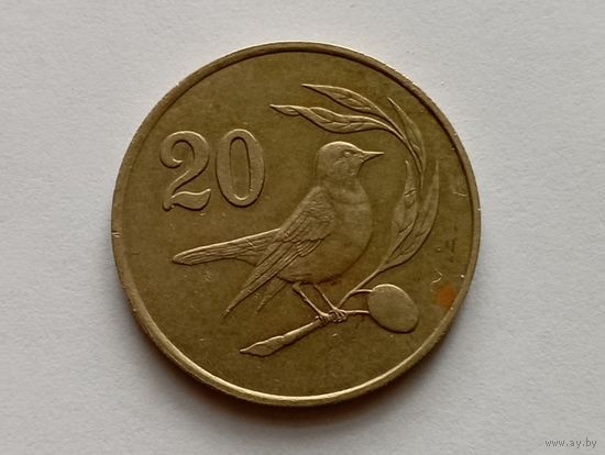 Кипр. 20 центов 1983