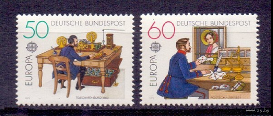 Европа CEPT 1979 Германия Лот - серия марок зуб **