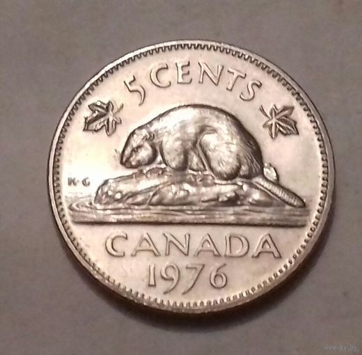 5 центов, Канада 1976 г.