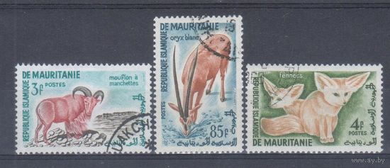 [2270] Мавритания 1960. Фауна.Дикие животные. Гашеная серия.