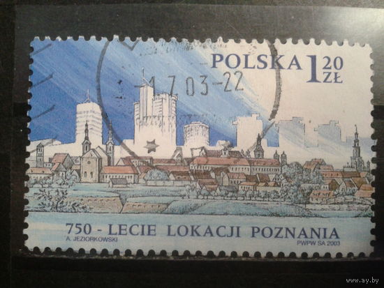 Польша, 2003, 750 лет г. Познань