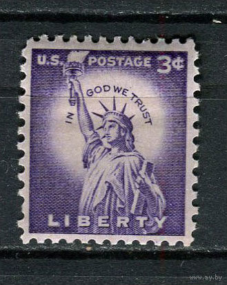 США - 1954 - Статуя Свободы  - [Mi.656] - 1 марка. MH.  (Лот 35ED)-T2P2
