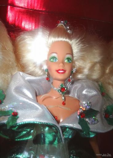 Кукла Барби/Barbie Happy Holidays фирмы Mattel, 1995 г.