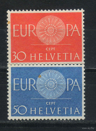 Швейцария Europa CEPT 1960 #720-1*