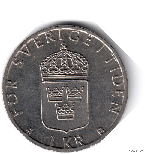 Швеция. 1 крона. 2000 г.