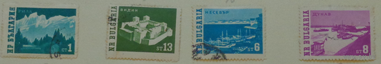 Достопримечательности Болгарии. Болгария. Дата выпуска:1962-03-13