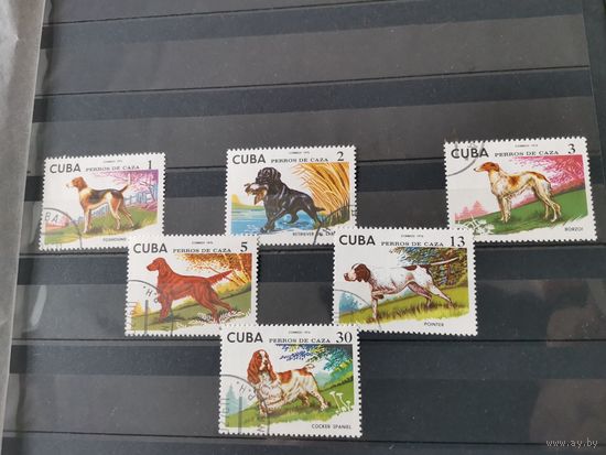 Куба 1976г. Охотничьи собаки *