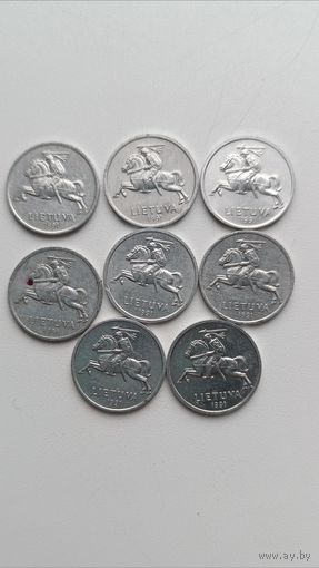 Литва. 1 цент 1991 года