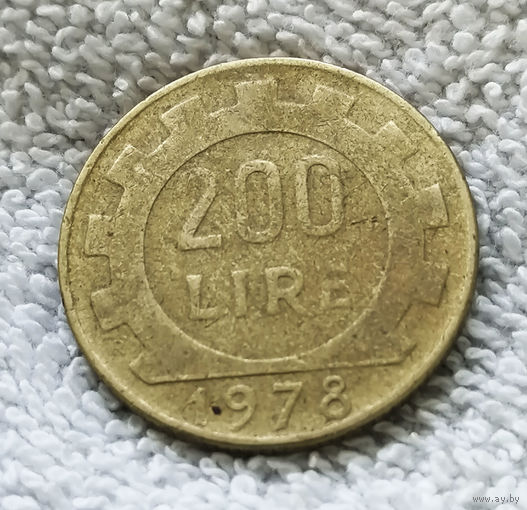 200 лир 1978 Италия #01