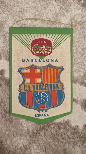Вымпел Футбольные клубы Мира Барселона Испания