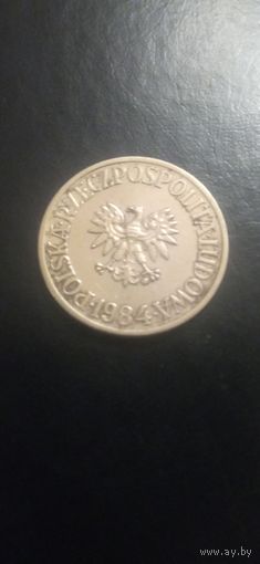 Польша 5 злотых 1984г.