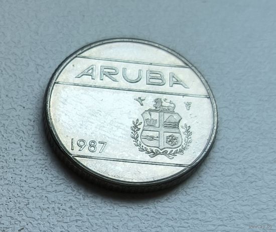 Аруба 10 центов, 1987 4-4-17