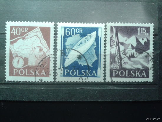 Польша 1956 Спортивное ориентирование