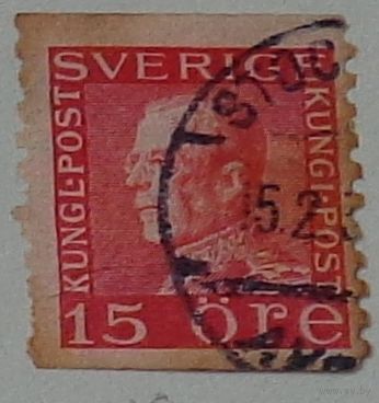 Король Густав V. Швеция. Дата выпуска:1925-09-30