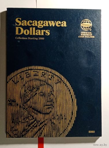 Альбом для монет номиналом 1$ серия Сакагавея  США двор P и D