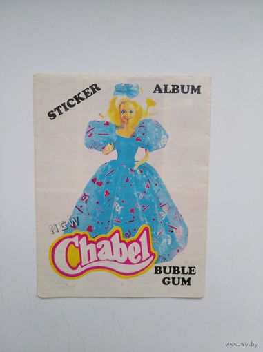 Альбом для наклеек Chabel, кукла, барби, синди