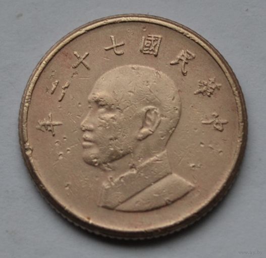Тайвань, 1 доллар 1983 г.