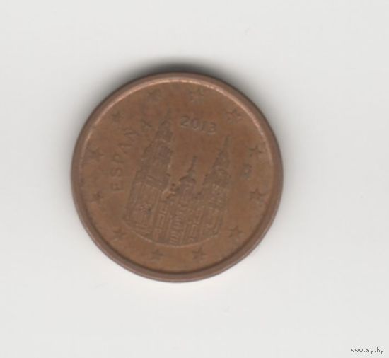 1 евроцент Испания 2013 Лот 8225