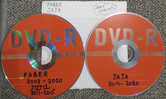 DVD MP3 дискография FABER, JAJA - 2 DVD