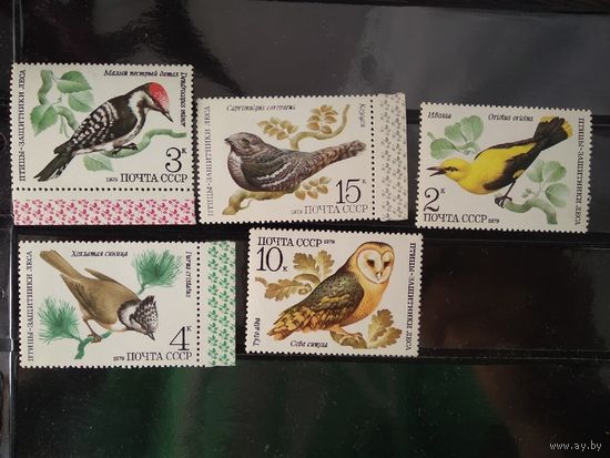 Птицы - защитники леса 1979 г