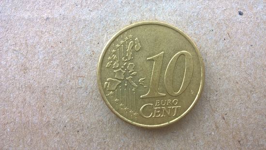 Германия 10 евроцентов, 2002"J". (D-54)