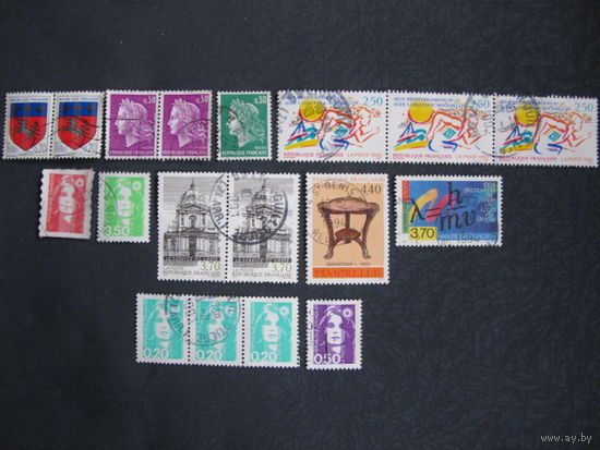 Лот марок Франции - 1