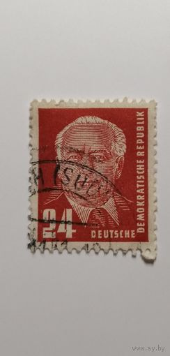 ГДР 1950. Президент Вильгельм Пик