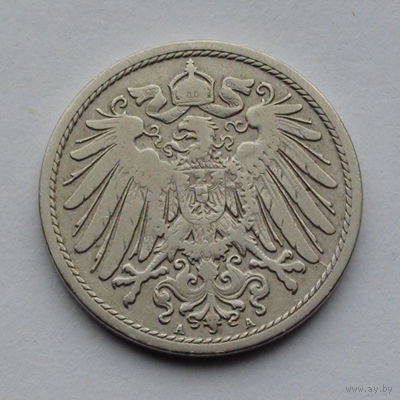 Германия - Германская империя 10 пфеннигов. 1901. A