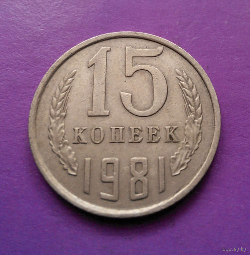 15 копеек 1981 СССР #02