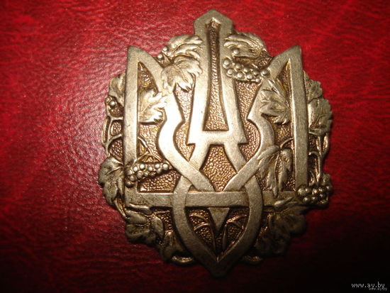 Военный знак "За заслуги" 4 ступени Украинской Народной Республики 1918-1919 года (RRR РЕДКОСТЬ!!!)