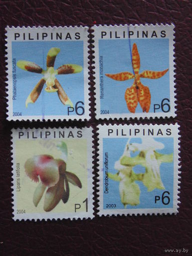Филиппины 2003-4 г. Цветы.