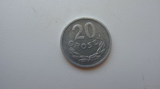 . Польша 20 грошей 1971 г. ( состояние СУПЕР )