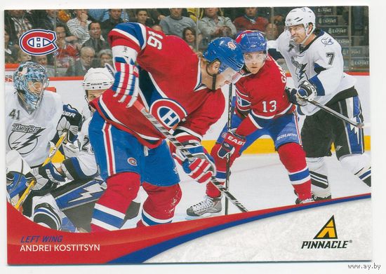 Коллекция Panini Pinnacle 2011 // НХЛ // Montreal Canadiens // #47Андрей Костицын