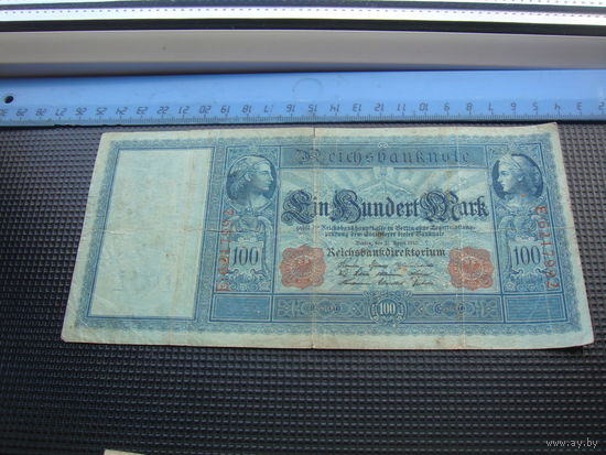 Германия 100 марок 1910