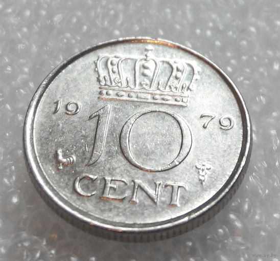10 центов 1979 Нидерланды #01