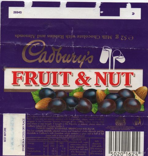 Fruit&nut, 90-e