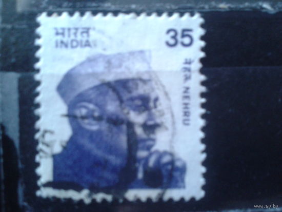 Индия 1980 Д. Неру 35 пайса