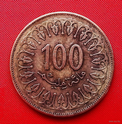 40-28 Тунис, 100 миллимов 2008 г.