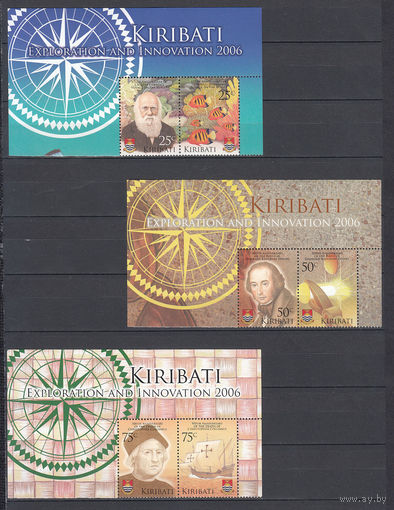 Выдающиеся люди. Кирибати. 2006. 6 марок (полная серия). 2 листа сканов. Michel N 997-1008 (17,0 е)..