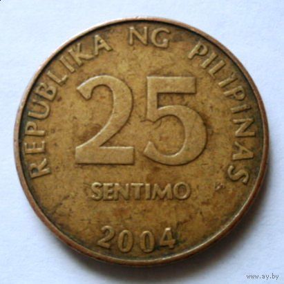 25 сентимо 2004 Филиппины