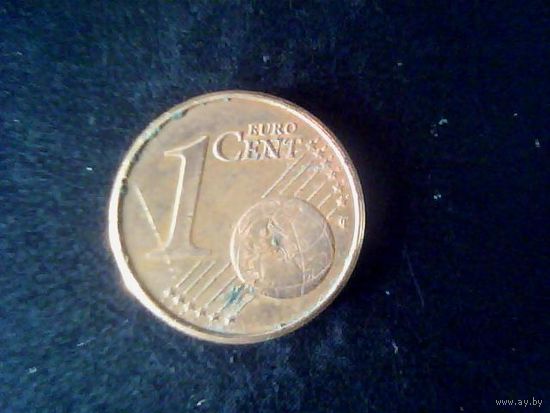 Монеты.Европа.Германия 1 Евро Цент 2002.