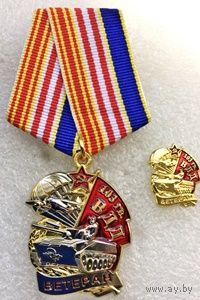 Ветеран 103-й гвардейской воздушно-десантной дивизии. Памятная медаль, удостоверение, фрачник