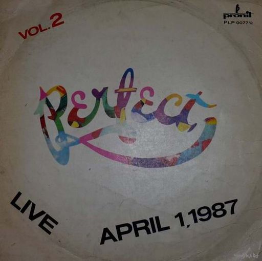 Perfect - Live April 1.1987 Vol.2 - LP - 1987