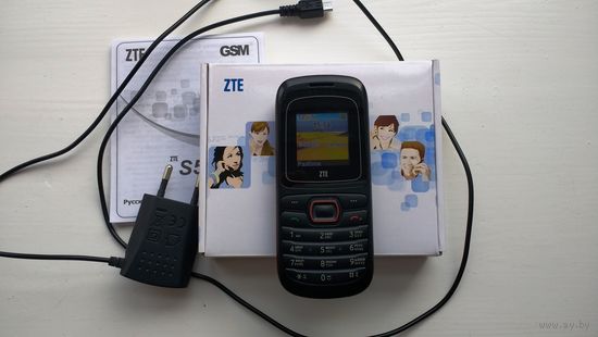 Телефон ZTE  S519 на 2 SIM карты (1-я LIFE) села батарея