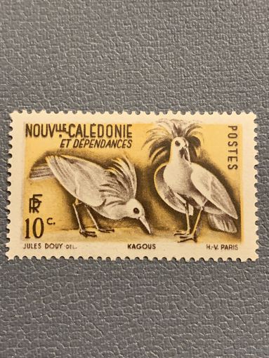 Новая Каледония 1948. Французская колония. Фауна. Птицы